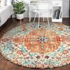 Bohemian Ethnic Round Carpet - Retro Style for Bedroom, Living Room, and Tent