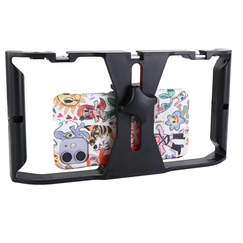 Hand Grip For Smart Phone Video Camera Cage Film Making Rig Smartphone Video Rig Cage Stabilizer