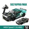 2024 SG216MAX/SG216PRO 1:16 Brushless High Speed 4WD RC Car LED Light 4x4 Off-road Drift Racing Car 50 or 70KM/h Radio Waterproof RC Toy Kids Gift