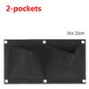 2/4/9 Pockets Vertical Garden Grow Bags Plant Wall Hanging Planting Pots Grow Planter Vegetable Gardening Supplies