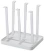 Yamazaki Glass Tower 2847 Stand, Slim, White,