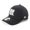[New Era] 9FIFTY Stretch Snap Square New Era Logo Cap, Black
