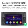 Car Radio Hizpo 2din 7''Android AutoRadio GPS for Ford Mondeo S-max Focus C-MAX Galaxy Fiesta Transit Fusion Connect Kuga Multimedia Navi Carplay Auto
