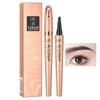 Gevlonecirly 4D Liquid Eyebrow Waterproof and Microblading for Natural Brow Smooth Brush Head for Easy Permanent Easy To Use Even for and 4-Fork
