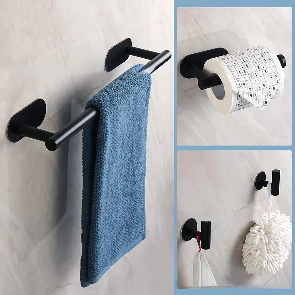 Bathroom Stainless Steel Towel Ring, Towel Rack, Tissue Holder, Bathroom Pendant