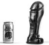 AB48 Bed Snake All Black Dildo 19 X 8 Cm - All Black - XXL Dildos - Width + 8cm