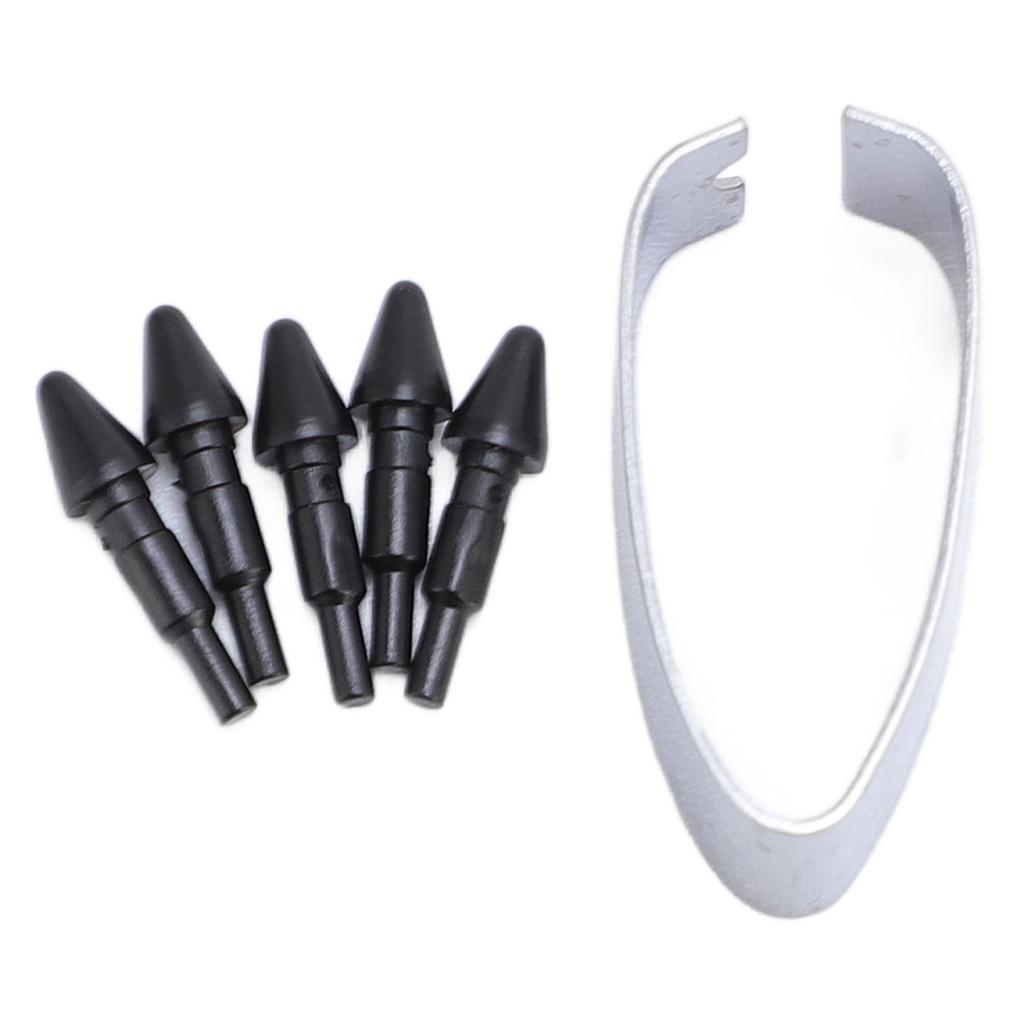 5pcs Stylus Pen Nibs Black 4096 Pressure Sensitivity Plastic Stylus Pen Replacement Tips for Note