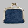Ladies Mini Coin Purse Genuine Leather Wallet Solid Color Kiss Lock Change Pouch Small Storage Bag for Jewelry Keys