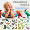 Dinosaur Tattoo Stickers Cartoon Bronzing Fake Temporary Tattoo Stickers for Kids Boy Girl Face Arm Body Art Stickers Toys