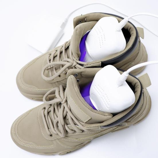 1 Pair Shoes Dryer Eliminate Odor Sanitize Shoes Quick Heat Dehumidification 360 Degree Drying Energy Saving Boot Dryer