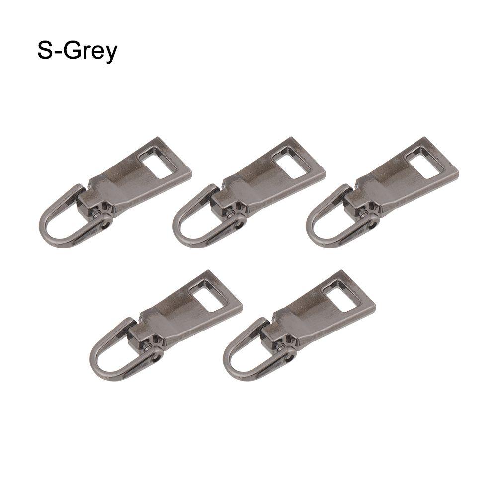 5pcs Bag Suitcase Zipper Repair Kit Detachable Zipper Pull Zipper Slider Metal Zip Metal Zipper Head