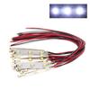 White LED Flexible Strip Light for Orama 50mm Tape 12V Decoration, LEDs, 10-Pack, Wired,