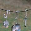 430 Stainless Steel Horn Hook S Hook Antislip Hanger Multi-purpose Picnic Cookware Tableware Hanger Camping Gear Accessories