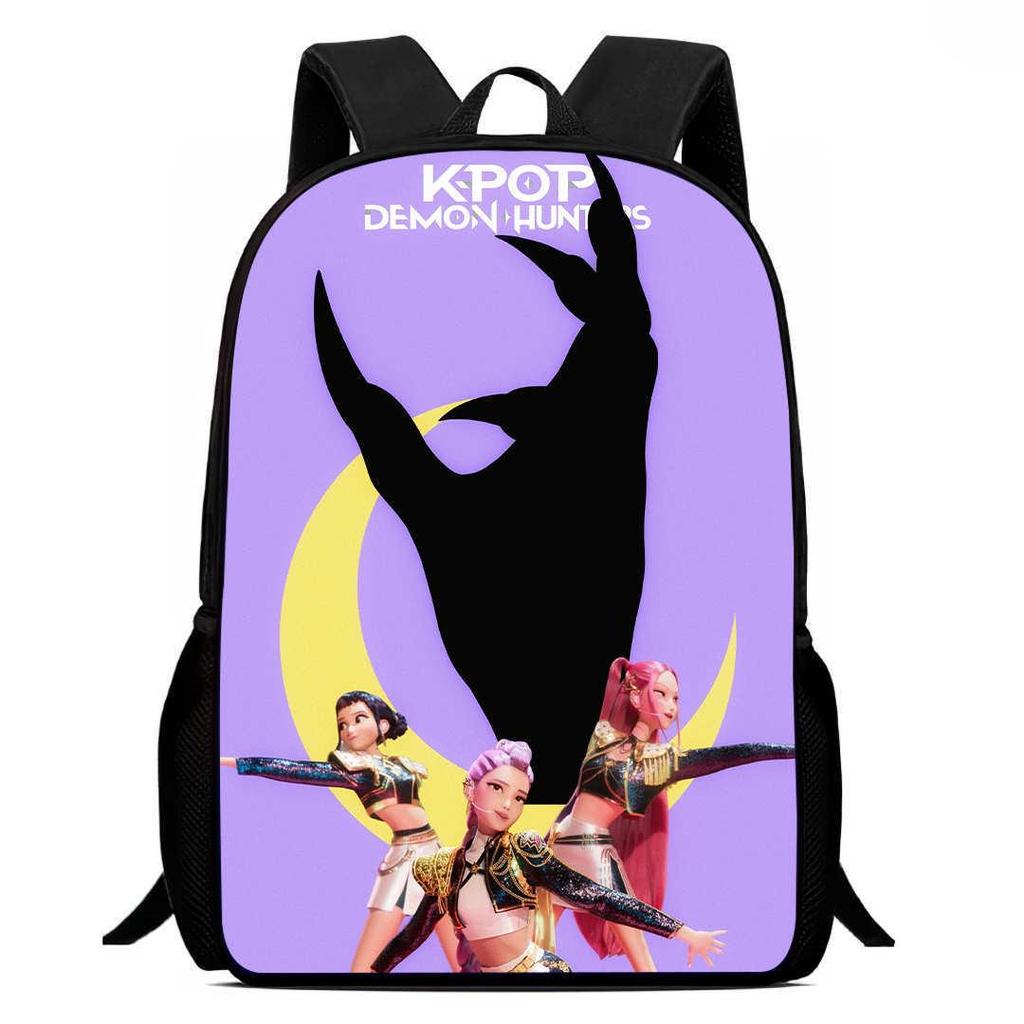 Kpop Demon Hunter Girl Group High-Definition Backpack - Lightweight & Casual Design