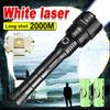 New Super Flashlights Torches Ultra Powerful Flashlight USB Rechargeable Flash Light 8000MAh LED Flashlight Zoom Lantern