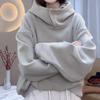 Autumn Winter New Fashion Hoodies Long Sleeve Sweatshirts Women's Clothing Casual Korean All-match Warm Simplicity Trend Tops