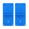 2pcs Hinge Hole Opener Template Drilling Guide Locator for Door Cabinet Assemble