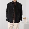 Cozy Up Men's Casual Shirt Corduroy Long Sleeve Button Down Work Shirt Jacket with Pockets
