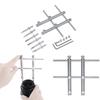 Camera Lens Spanner Wrench Opener Repair Tools Durable Stainless Steel Spanner Wrench Opening and Removal Tools