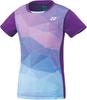 J120 Short Sleeve Game Shirt for Purple Girls, (039)