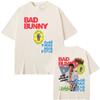 Rapper Bad Bunny DeBi TiRAR MaS FOToS DTMF 2025 Tour T Shirts Men Women Hip Hop Pop Music T-shirts Male Retro Oversized Tshirts