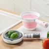Portable Folding Water Ladle and Scoop - Multi-Use Long Handle for Kitchen and Bath