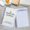 Fitness Diary - A5, Includes Pounds Lost & Body Measurements , Fitness Planner, Goals And Reflections Sections