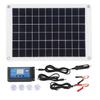 Solar Panel Kit 15W Portable Solar Battery Charger Maintainer 10A 12V 24V Solar Charge Controller