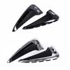 For BMW X5 F15 2014 2015 2016 2017 Car Styling ABS Chrome Side Wing Fender Air Guide Vents Frame Trim