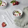 180 Combo Box White MediumWeight Disposable Plastic Silverware Cutlery Utensils