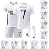 2425Real Madrid Jerseys Sports Team Uniform Set Football Training Suit Set