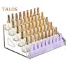 Nail Polish Organizer Acrylic Display Rack Transparent Design Multipurpose Sunglasses Organizer Essential Oils Holder
