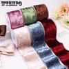 1roll Velvet Ribbon Wide Wired Velvet Ribbon for Wreaths Flower Bouquet Photography Dress Sash Wedding Decor 10 Yards Gift Packing Tape