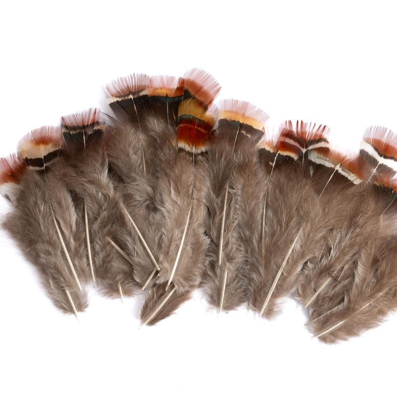 80 Natural Pheasant Feather Decorative Diy Jewelry Hair Accessories Material Cat Stick Toy Accessories