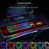 RGB LED Symphony Large Gaming Mouse Pad - Luminous Table Mat for E-Sports