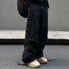 Men's Trendy Retro High-Street Wide-Leg Multi-Pocket Overalls