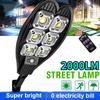 2000LM Solar Street Light IP65 Waterproof Remote Control PIR Motion Sensor Solar Lamps 3 Modes Outdoor Garden Yard Wall Light