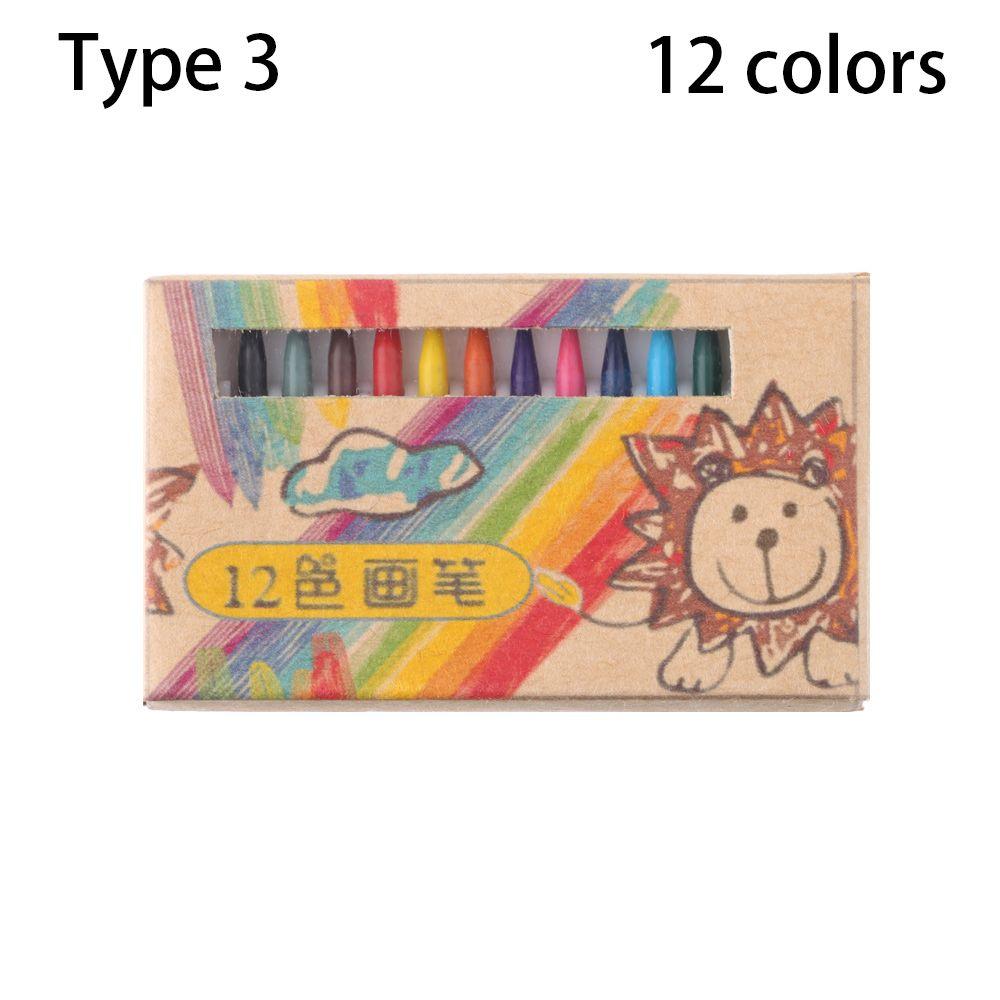 Painting Tools Miniature Color Pencil Dollhouse Decoration Doll Colorful Crayon Dolls Accessories