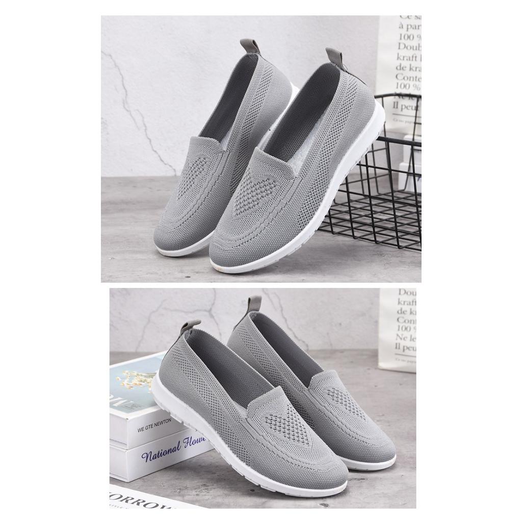 New Women's Cloth Shoes, Casual Breathable Flat Sole Single Shoes, One Foot Soft Soled Shoes, Casual Shoes
