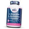 L-Arginine L-Ornithine L-Lysine, L-Arginine L-Ornithine L-Lysine, Haya 100caps (27405022)