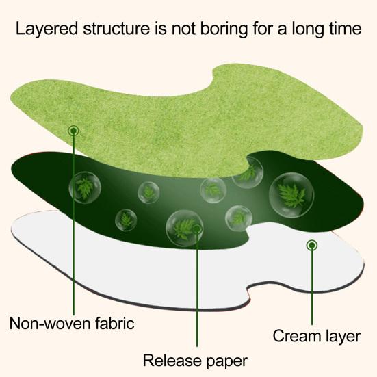 72Pcs Knee Patches Natural Herbal Relief Sticker for Knee Warming Wormwood Extract Patch for Shoulder