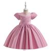 Kids Girls Dress Summer Party Wedding Bridesmaid Dresses Flower Girl Kids Elegant Princess Evening Dresses Cute