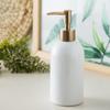Ceramic Emulsion Bottle Bathroom Soap Dispenser Portable Shampoo Dispenser Home Hotel Bath Products Press The Empty Bottle