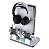 With Headphone Holder Controller Charging Stand RGB Light Cooling Stand for PS5/PS5 Slim