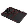 Multi Functional Car Anti Slip Pad With Car Phone Holder Dashboard Pad Car Phone Holder For Storing Phone Keys And Small Tools