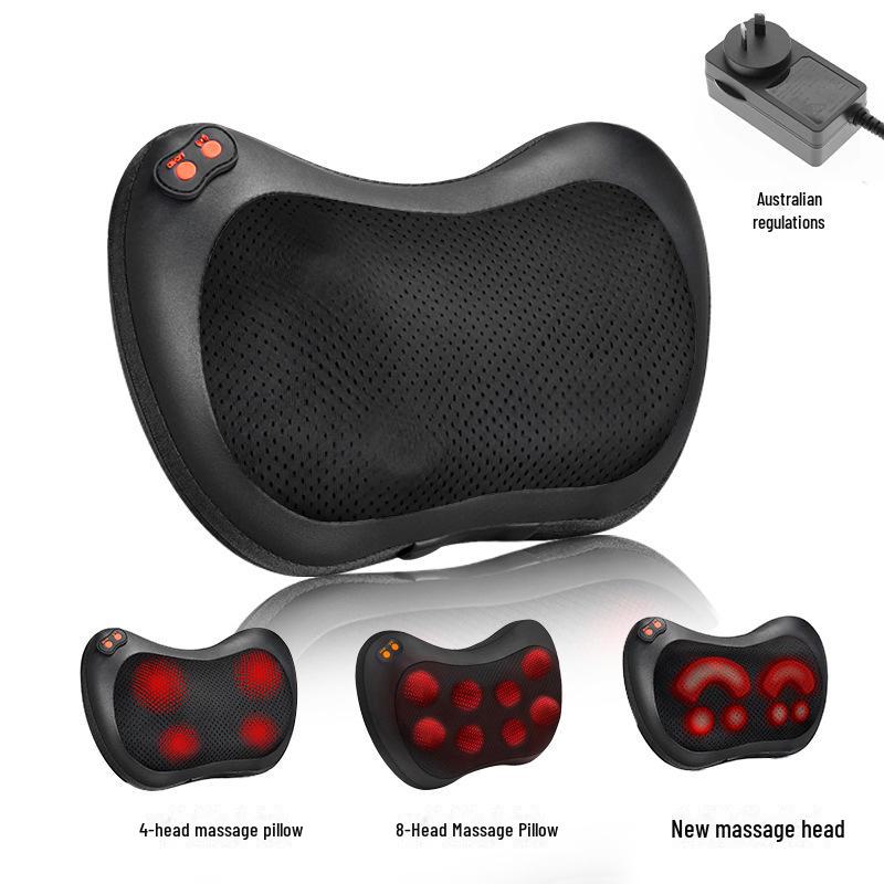 Multi-Function Electric Neck, Shoulder & Back Massager Pillow