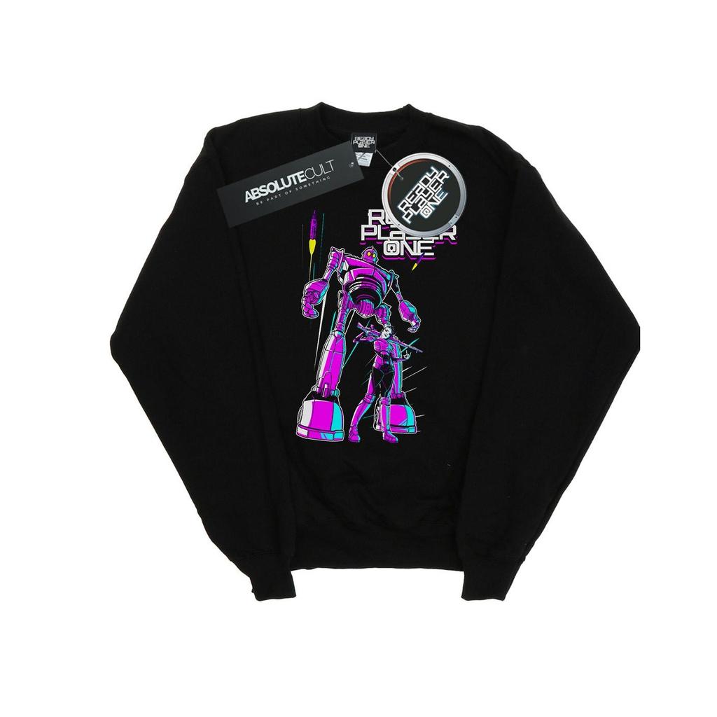 Ready Player One Boys Iron Giant And Art3mis Sweatshirt