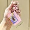 Recordable Recording Music Box Pendant with Music Retro Tape Recorder Keychain   Small Gift