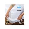 100% Micro Fabric Full Edge Liquid Proof Fitted Mattress Protector Sheet Mattress Mattress Mfsg