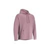 Under Armour Solid Color Hoodie With Drawstring Men Tops Pink 1377173-697
